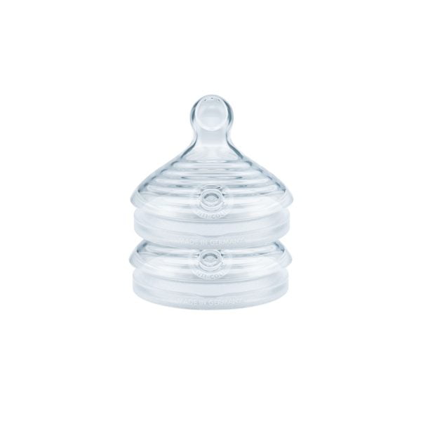 NUK Nature Sense Silicone Teat S 2Pcs