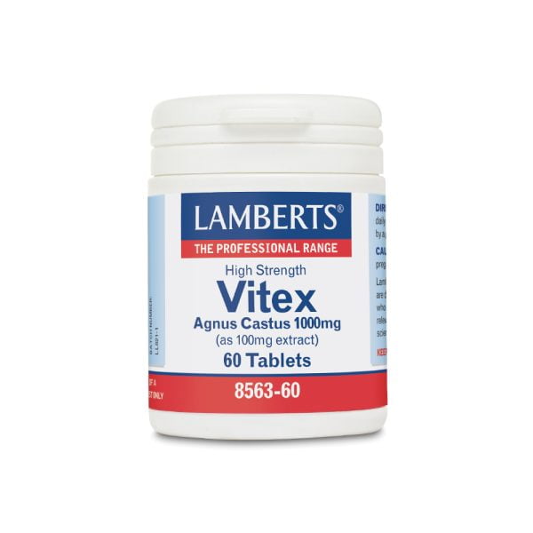 Lamberts High Strength Vitex Agnus Castus 1000mg 60 Tablets