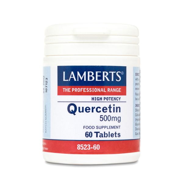 Lamberts High Potency Quercetin 500mg 60 Tablets