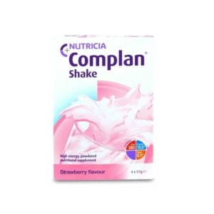 Nutricia Complan Shake Strawberry Flavour 4x57g