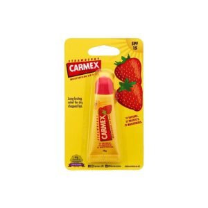Carmex Strawberry Lip Balm Tube SPF15 10g
