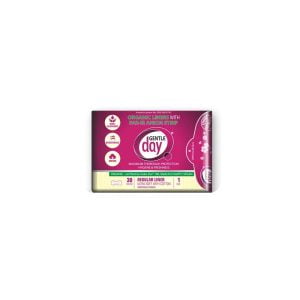 Gentle Day Organic Liners With Far-IR Anion Strip Regular Liner 30 Pcs