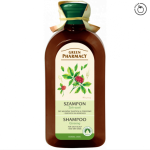 Green Pharmacy Shampoo Ginseng For Oily Scalp And Dry Ends 350ml