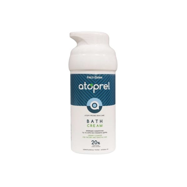 Frezyderm Atoprel Bath Cream Creamy Cleanser For The Dry And Sensitive Skin 300ml