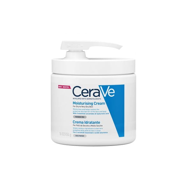 Cerave Moisturizing Cream With Pump 454gr