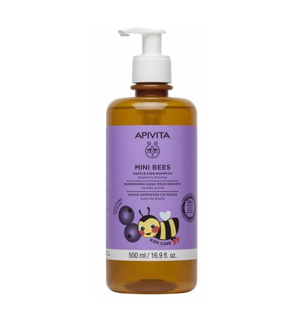 Apivita Υποαλλεργικό Παιδικό Σαμπουάν "Mini Bees" με Μέλι σε Μορφή Gel 500ml