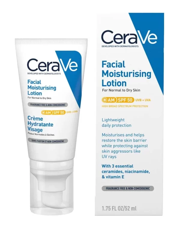 Cerave Facial Moisturizing Lotion SPF50 52ml