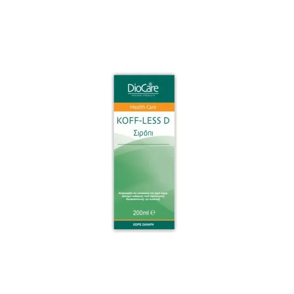 Diocare KoffLess D Syrup 200ml
