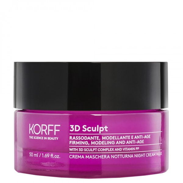 Korff 3D Sculpt Face & Neck Night Cream Mask 50ml