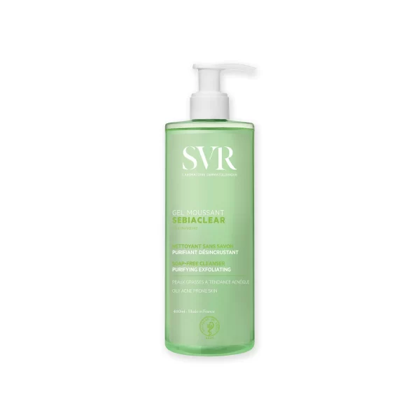 SVR Sebiaclear Gel Moussant Wash-Off Gel (Face + Body) 400ml