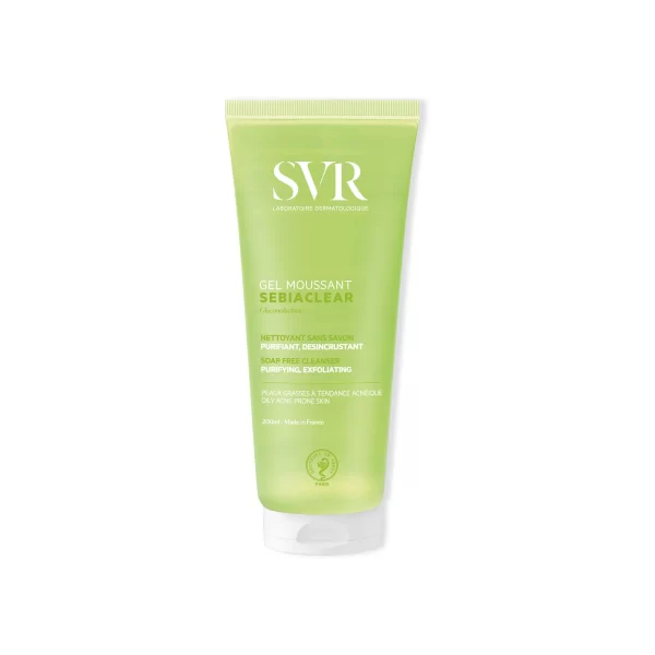 SVR Sebiaclear Gel Moussant Wash-Off Gel (Face + Body) 200ml