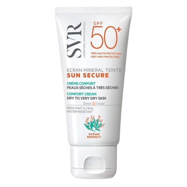 SVR Sun Secure Mineral Tinted Cream Dry to Very Dry 60g