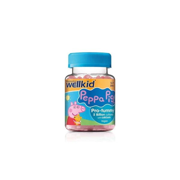 Vitabiotics Wellkid Peppa Pig Pro-tummy 30 Soft Jellies
