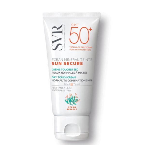 SVR Sun Secure Mineral Tinted Cream Spf50+ Normal to Combination 60gr