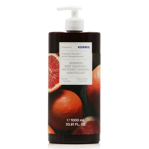 Korres Renewing Body Cleanser Gel Grapefruit 1000ml