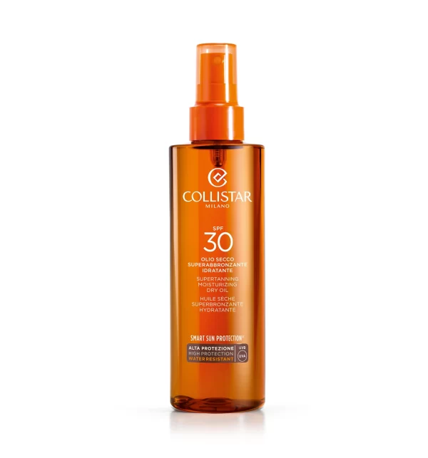 Collistar Sun Supertanning Moist. Dry Oil Spf30 200ml
