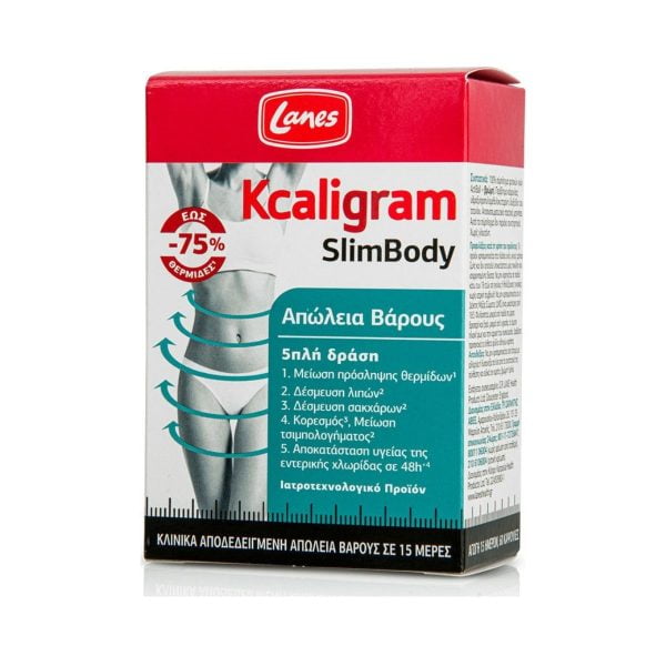 Lanes Kcaligram Slim Body 60caps