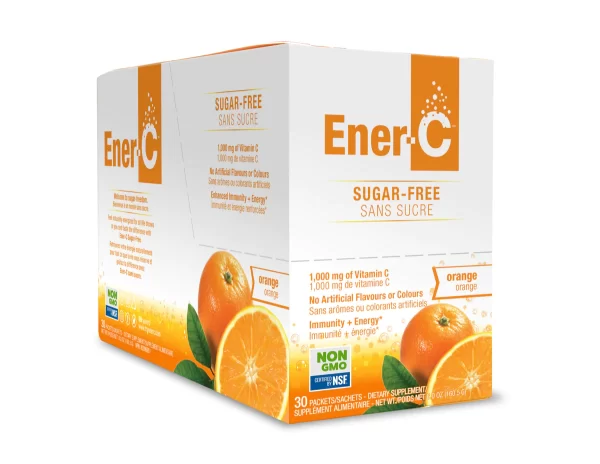 Ener-C Sugar Free Orange Daily Energy & Immunity