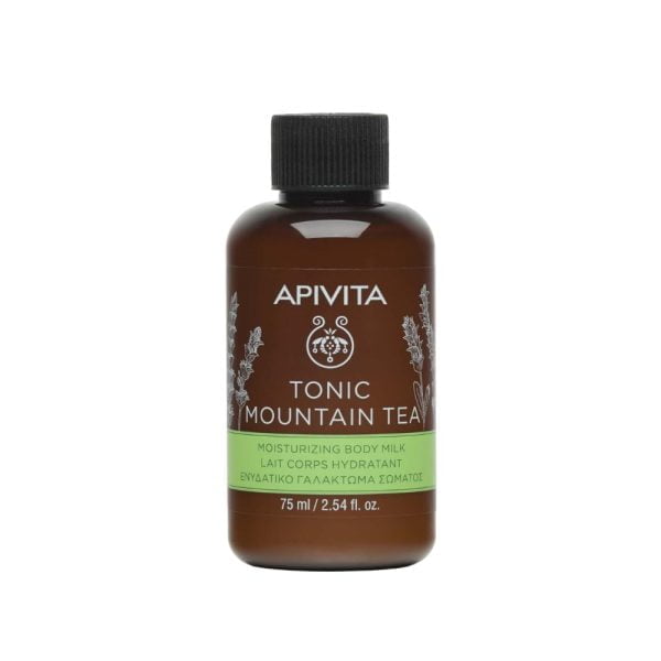 Apivita Mini Tonic Mountain Tea Body Milk 75ml