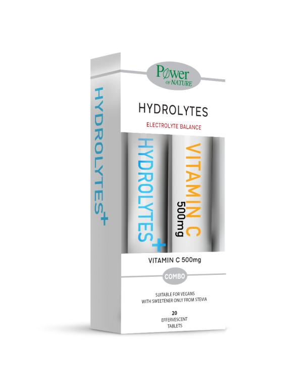 Power Health Hydrolytes & Free Vit-C 500mg 20effervescent tablets