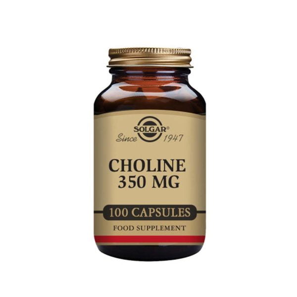 Solgar Choline 350mg 100capsules