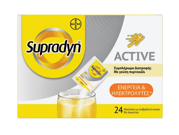 Supradyn Active Energy & Electrolytes 24 Sachets