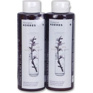 Korres Shampoo For Dry & Damaged Hair 1+1