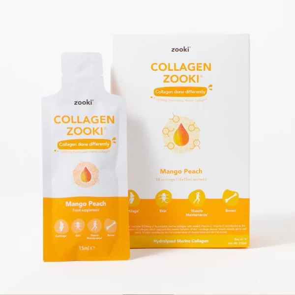 Zooki Collagen Mango/Peach 14 Sachets