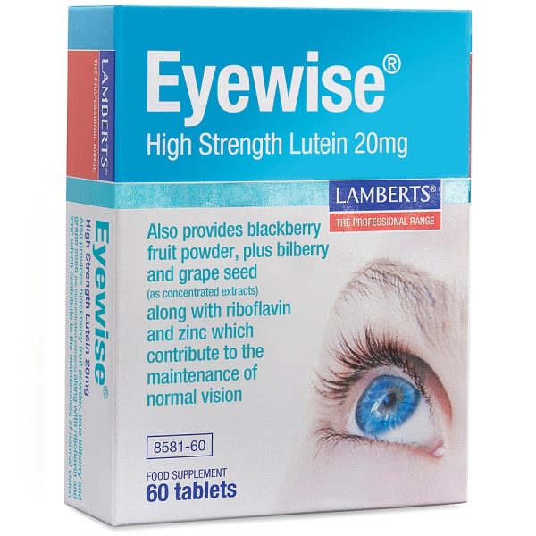 Lamberts Eyewise High Strength Lutein 20mg 60tabs