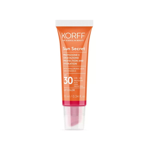Korff Sun Secret Protection and Hydration Lip Color SPF30 Cherry Red N.03 10ml