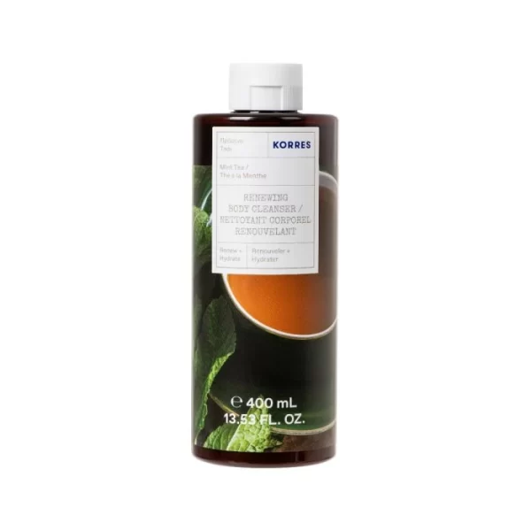 Korres Renewing Body Cleanser Gel Mint Tea 400ml