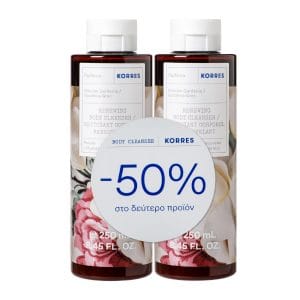 Korres Promo (- 50% στο Δεύτερο Προϊόν) Gardenia Shower Gel 2x250ml