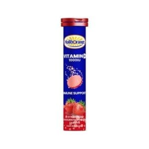 Haliborange Vitamin D 1000iu 20 Strawberry Eff Tablets