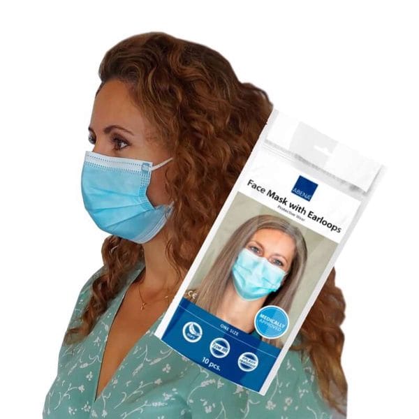 Abena Face Masks 10pcs