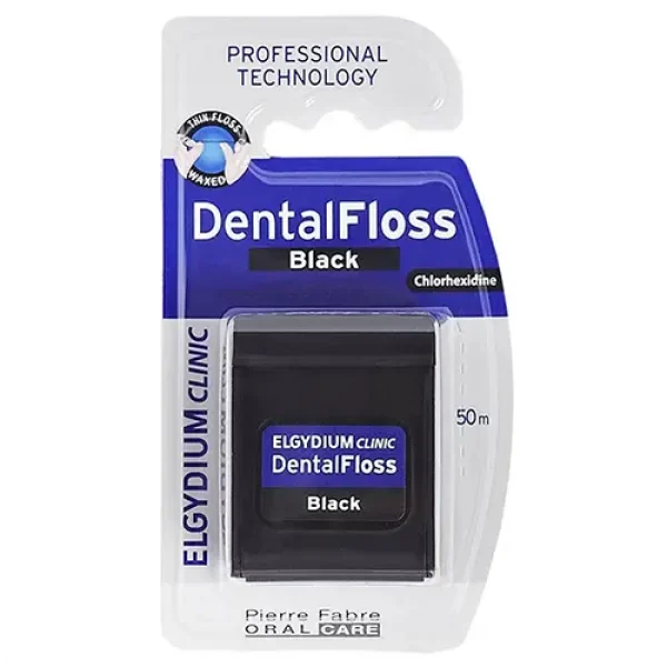 Elgydium Dental Floss Black 50m
