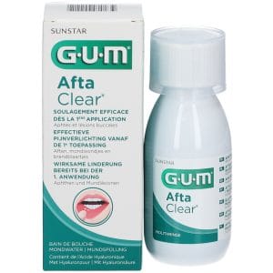 Gum Aftaclear Rinse 120ml