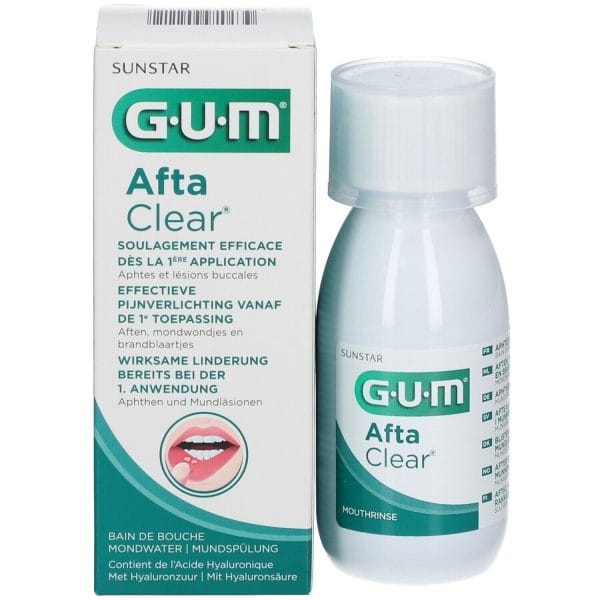 Gum Aftaclear Rinse 120ml