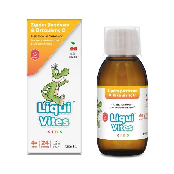 Chewy Vites Kids Liqui Σιρόπι Βοτάνων 30ml