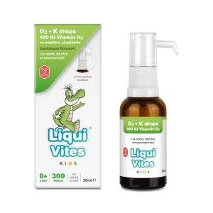 Chewy Vites Kids Liqui D3+K2 400iu 30ml