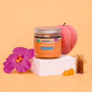 Mium Saffron B6 Sugar Free 42 Gummies