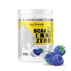 Eric Favre Vegan BCAA 8.1.1 Zero Blue Raspberry Flavor
