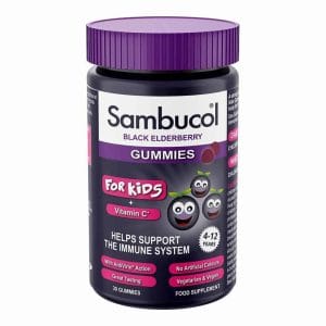 Sambucol Kids 30 Gummies + Free Haliborange Multivitamin Strawberry 10s